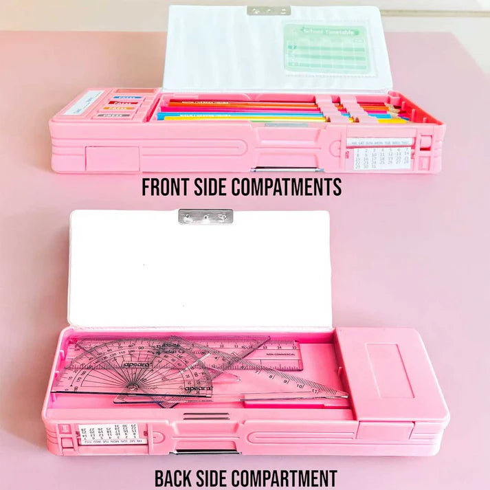 Press Case Pencil Box - Unicorn theme