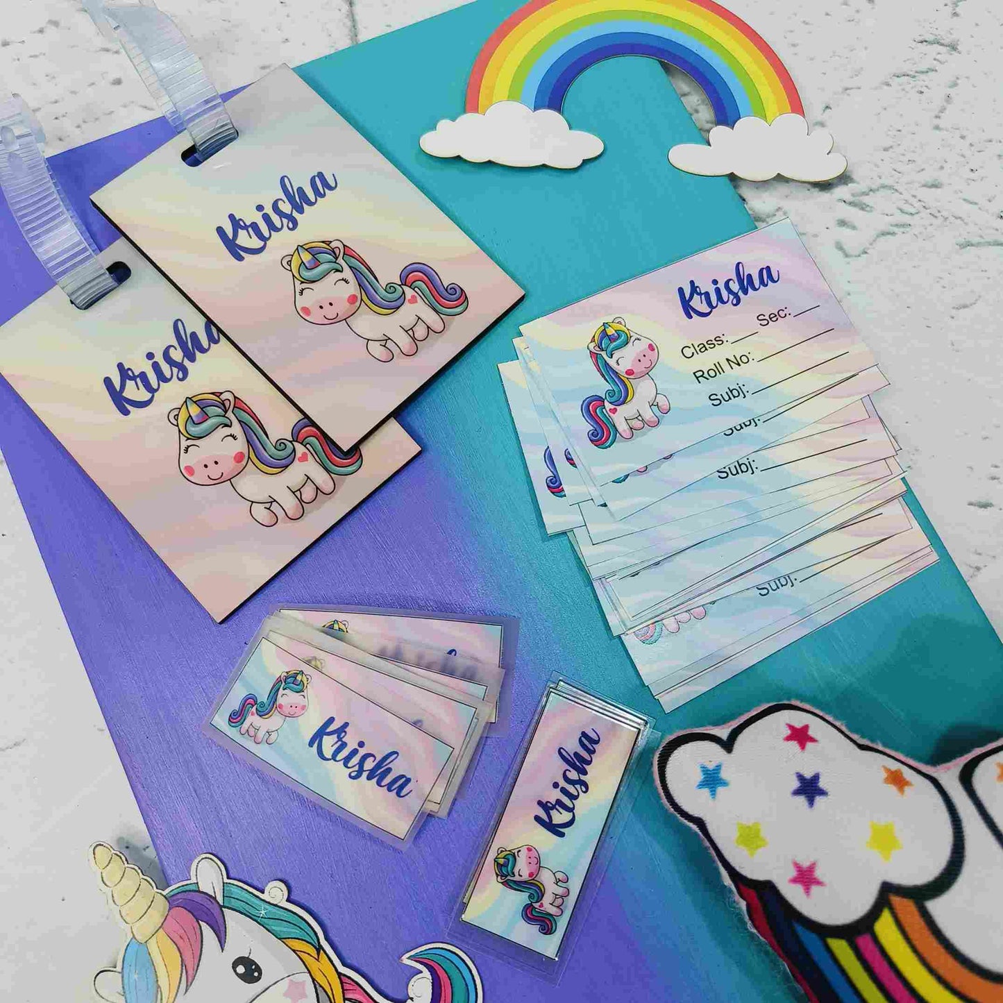 Kid's Sticker Bundle (Bag tags, Iron on Labels)