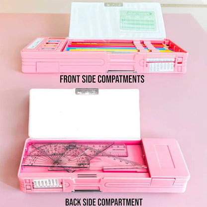Press Case Pencil Box - Unicorn theme
