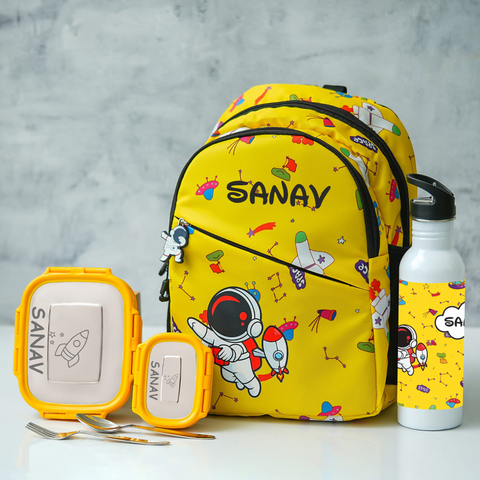 Space Personalized Kids School Bag – Nursery