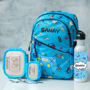 Game Theme Personalized Kids School Bag – Nursery