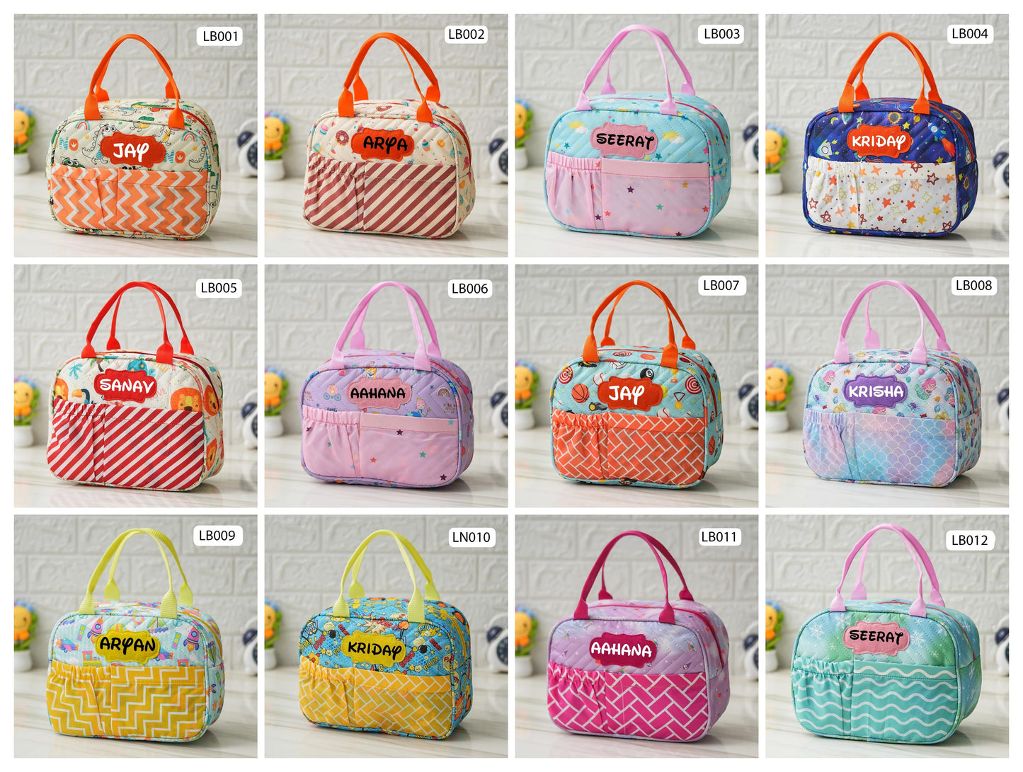 Premium Personalized Lunch Bag for Kids – Insulated
