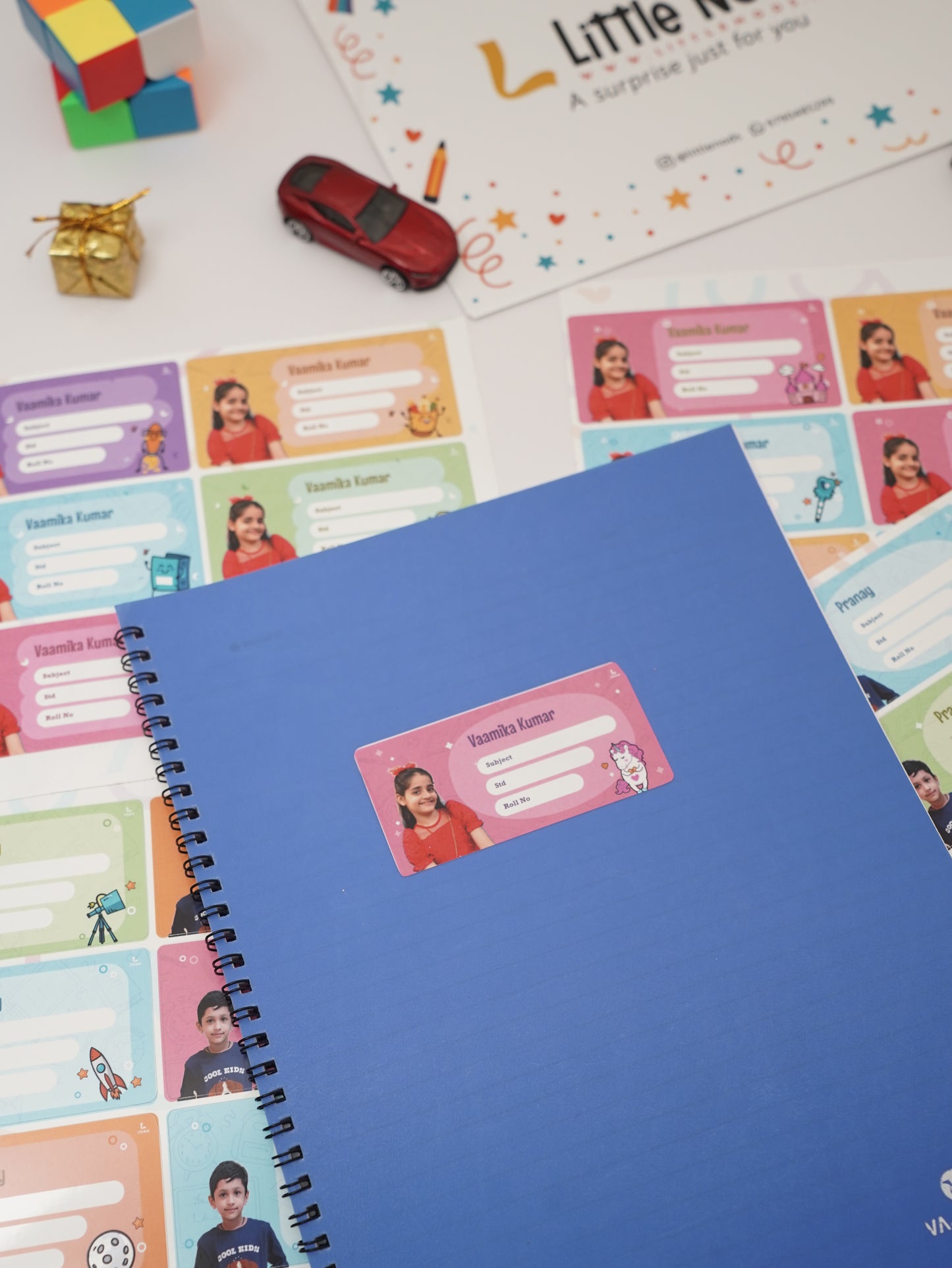 Personalized Book Labels with Photo