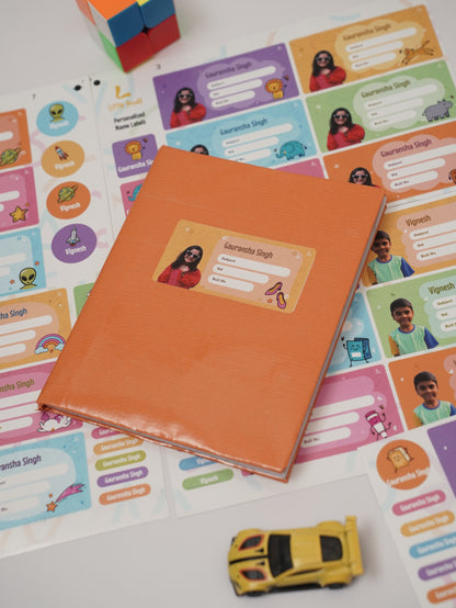 Personalized Book Labels with Photo