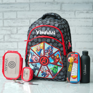 Avengers Theme Personalized Kids School Bag – Senior
