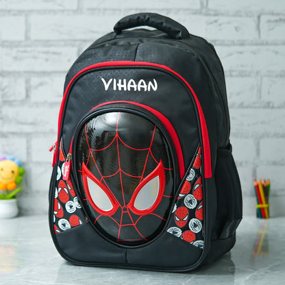 Spiderman Personalized Premium Kids School Bag