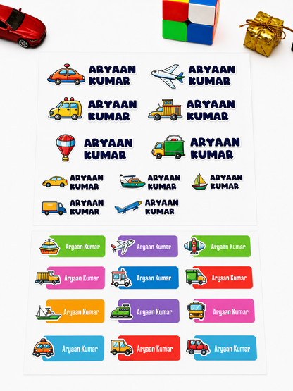 Transparent Emborsed UV Stickers