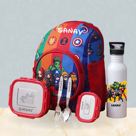 Nursery Kids Bag Combo -Super Hero