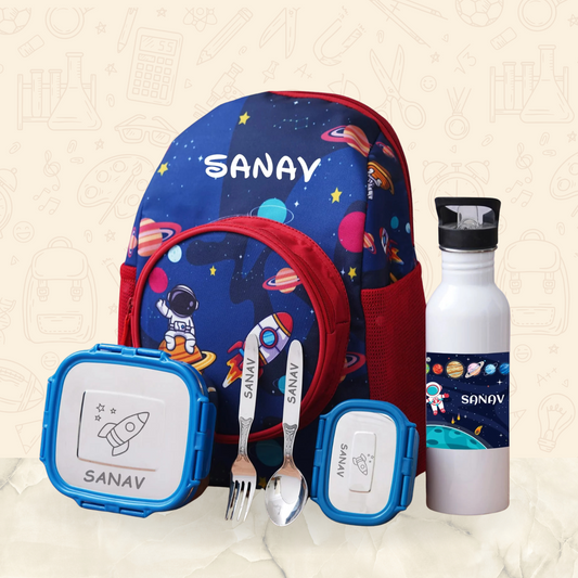 Nursery Kids Bag Combo - Space theme