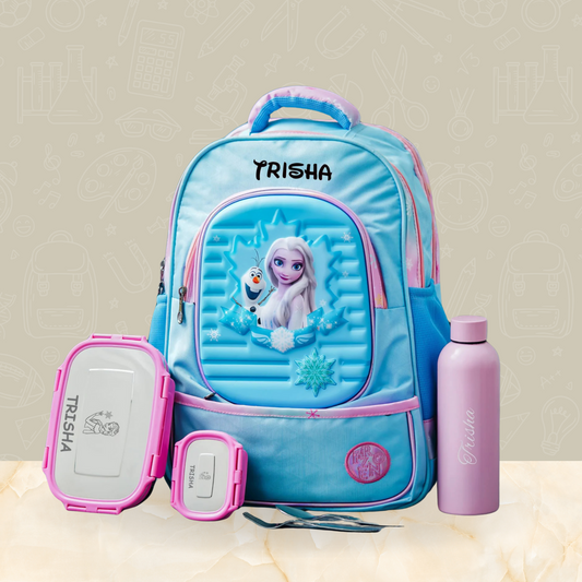 Frozen 3D Shell Customized Kids Bag
