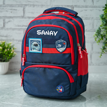 Space Patch Personalized Kids School Bag – Junior